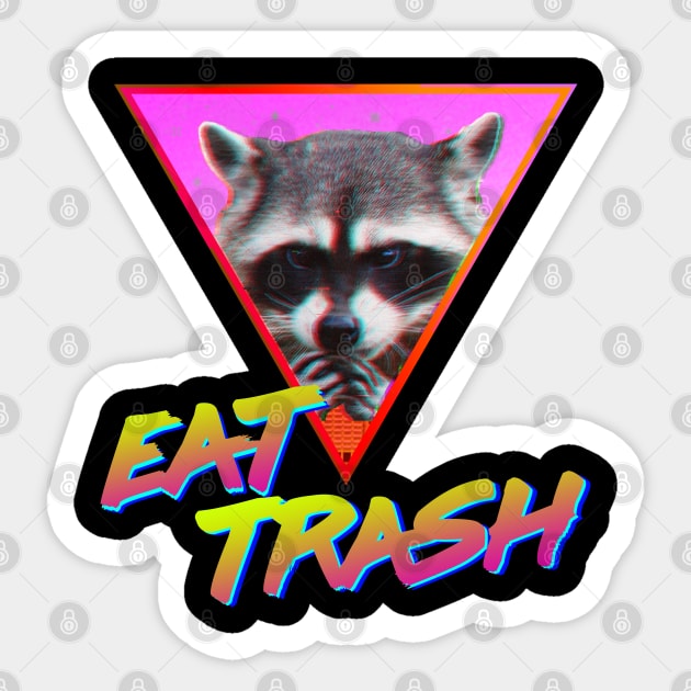 EAT TRASH Sticker by giovanniiiii